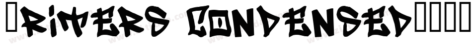Writers condensed字体转换